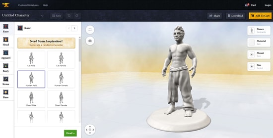 Anvl.co - cheaper alternative to hero forge