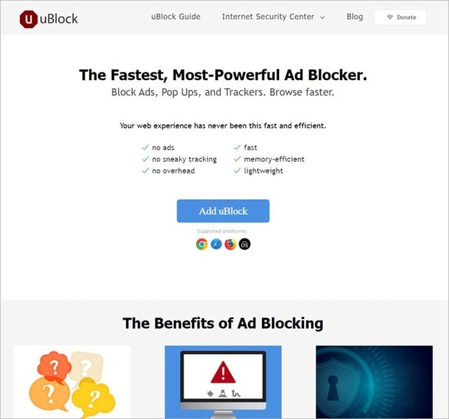 uBlock Origin