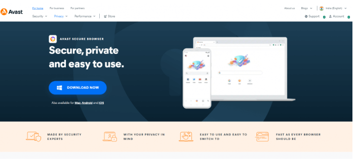 Avast Secure Browser- Fastest Gaming Browser