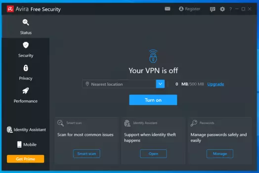 Avira Phantom VPN