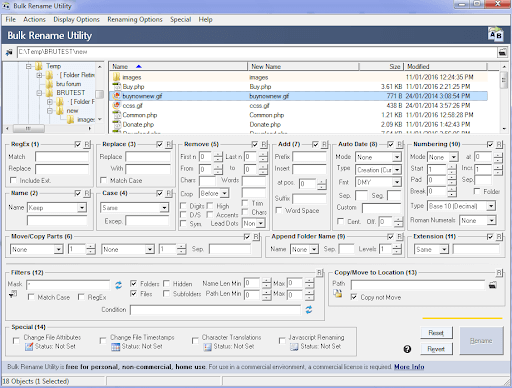 Bulk Rename Utility