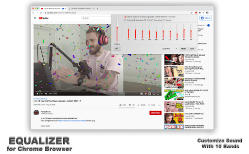 Equalizer for Chrome Browser