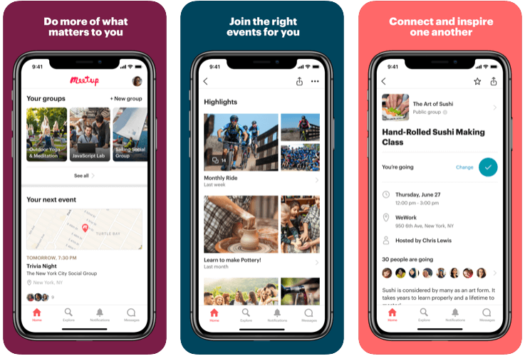 Meetup - Best Social Media Marketing Apps