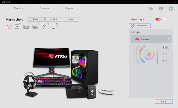 MSI Mystic Light