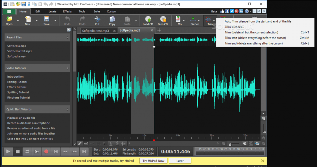 WavePad - Best Audio Recording Software